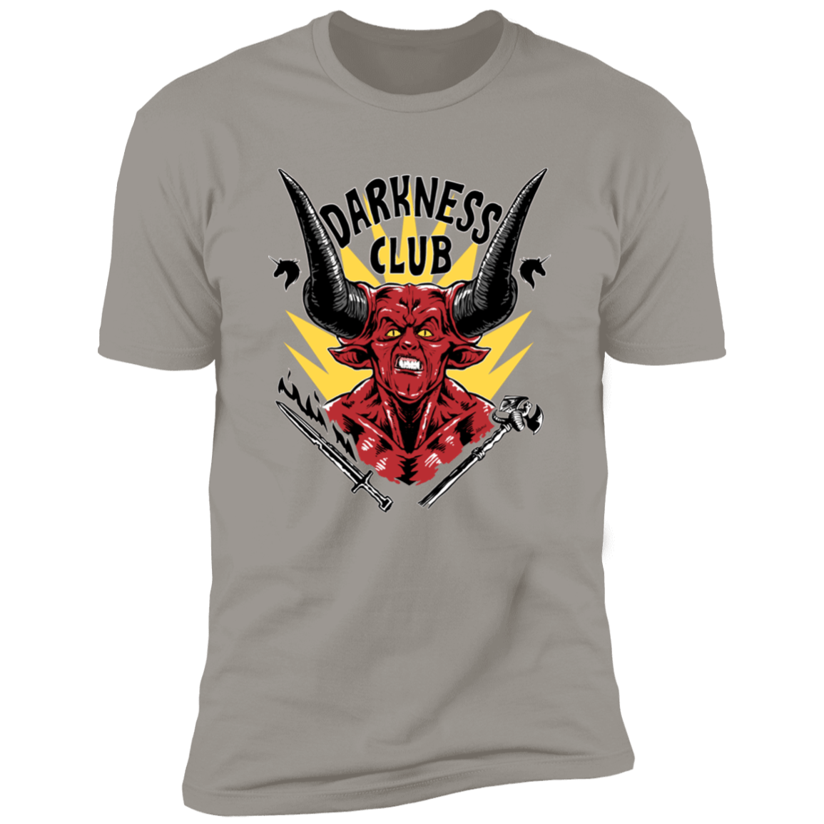 T-Shirts Light Grey / S Darkness Club Men's Premium T-Shirt