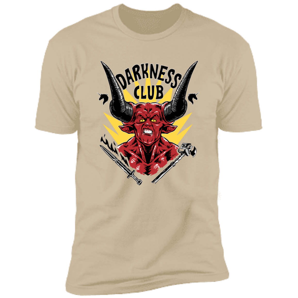 T-Shirts Sand / S Darkness Club Men's Premium T-Shirt