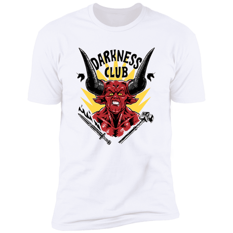 T-Shirts White / S Darkness Club Men's Premium T-Shirt