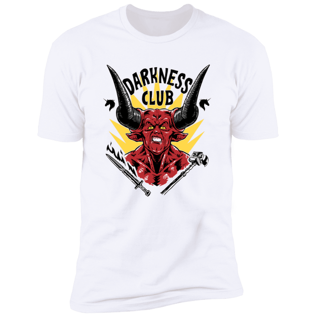 T-Shirts White / S Darkness Club Men's Premium T-Shirt