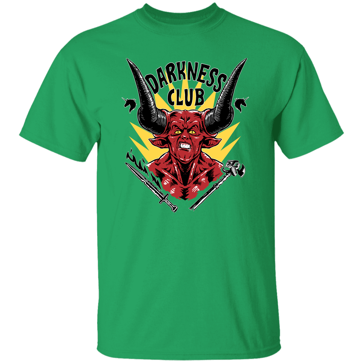 T-Shirts Irish Green / S Darkness Club T-Shirt