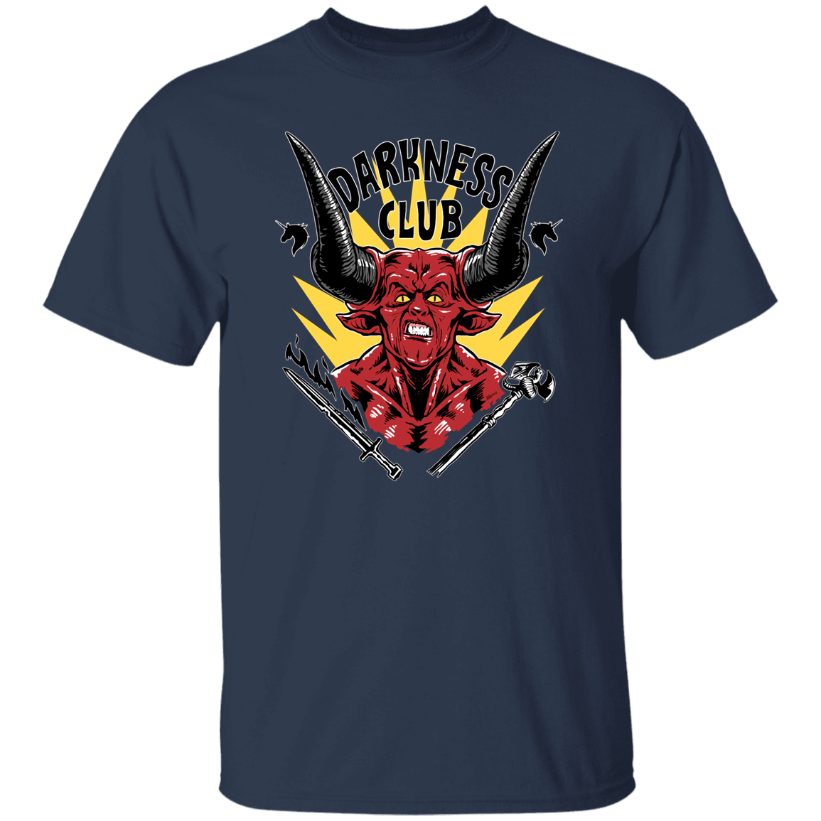 T-Shirts Navy / S Darkness Club T-Shirt