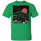 T-Shirts Irish Green / S Darkness Falls Bear Walk T-Shirt