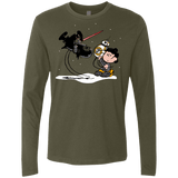 T-Shirts Military Green / Small Darkness Falls Men's Premium Long Sleeve