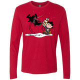 T-Shirts Red / Small Darkness Falls Men's Premium Long Sleeve