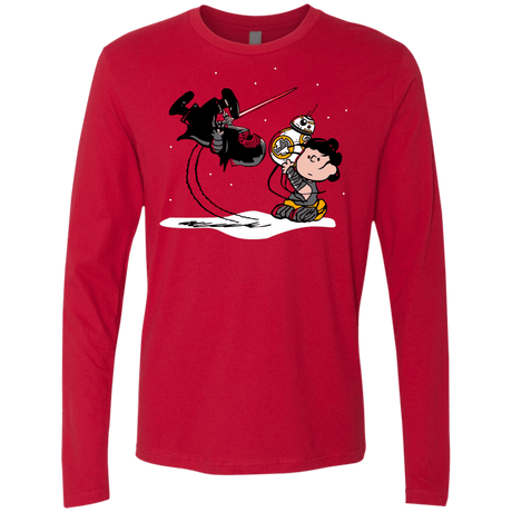T-Shirts Red / Small Darkness Falls Men's Premium Long Sleeve