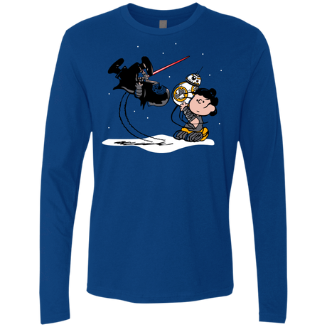 T-Shirts Royal / Small Darkness Falls Men's Premium Long Sleeve