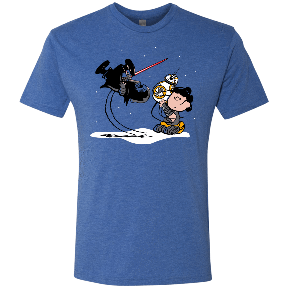 T-Shirts Vintage Royal / Small Darkness Falls Men's Triblend T-Shirt