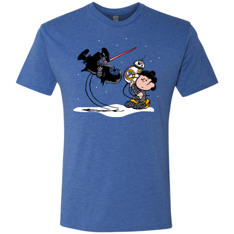 T-Shirts Vintage Royal / Small Darkness Falls Men's Triblend T-Shirt