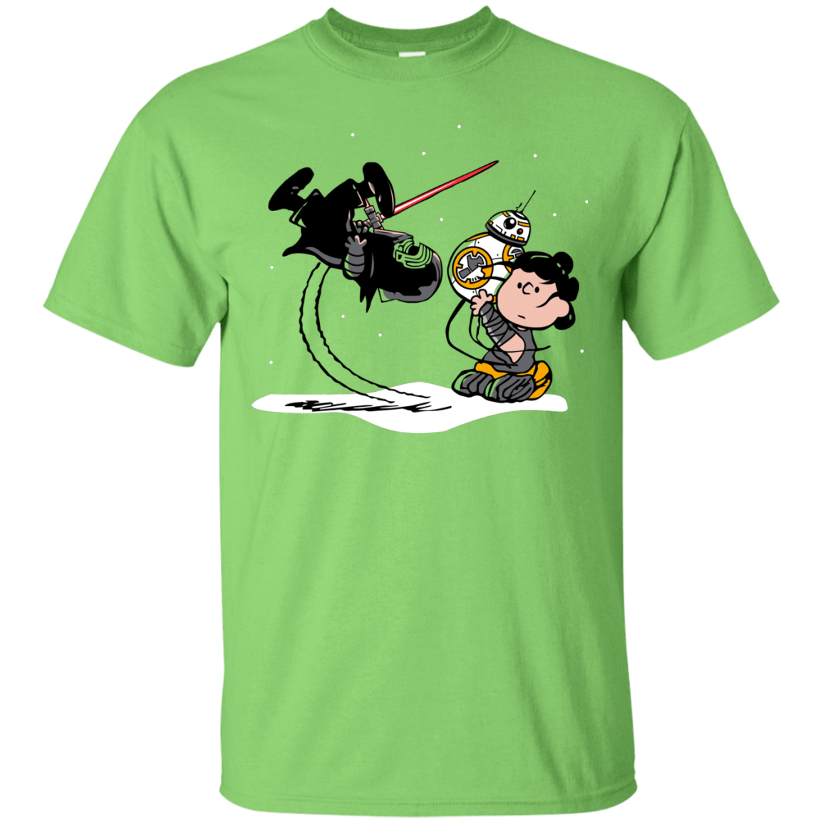 T-Shirts Lime / Small Darkness Falls T-Shirt