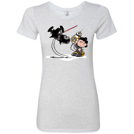 T-Shirts Heather White / Small Darkness Falls Women's Triblend T-Shirt