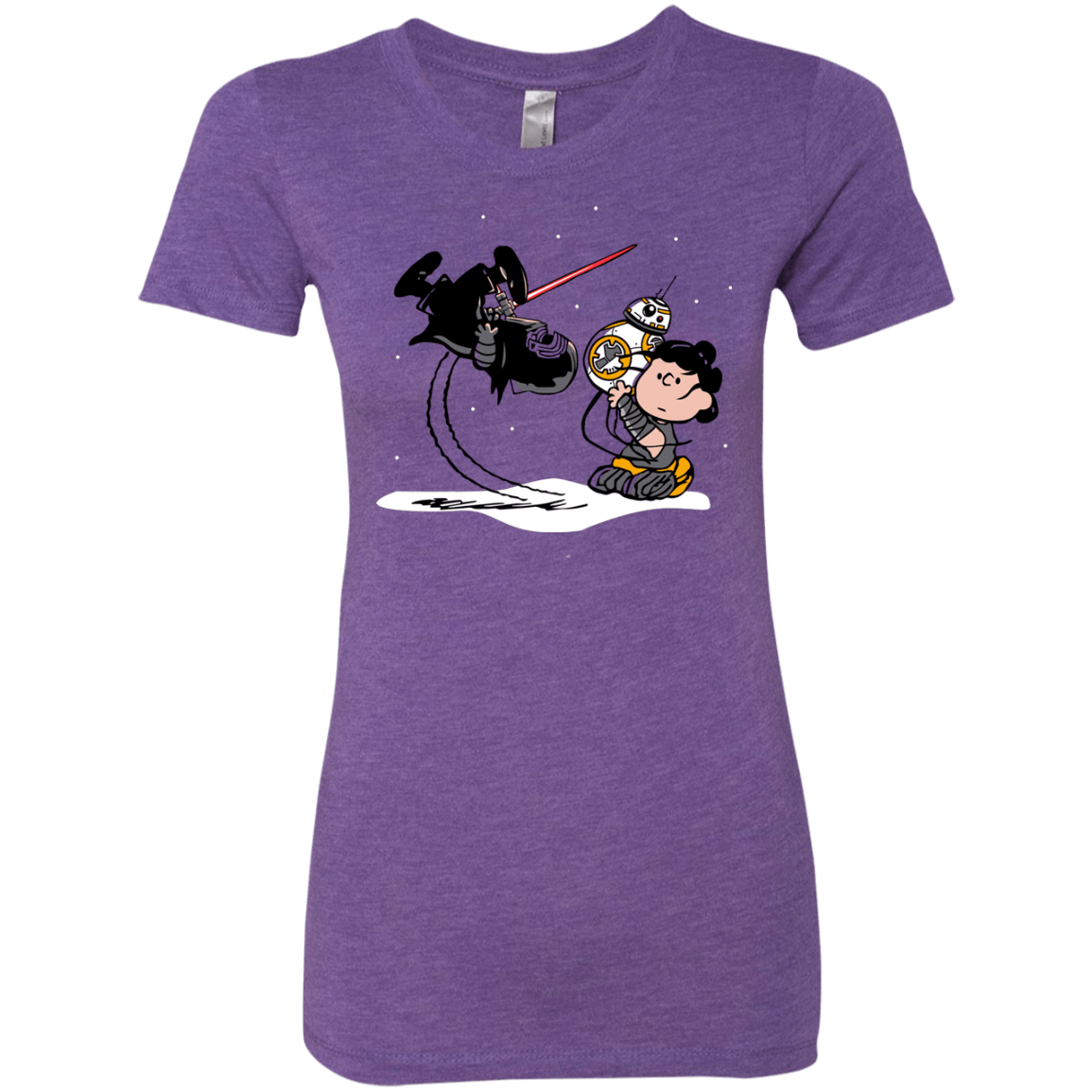 T-Shirts Purple Rush / Small Darkness Falls Women's Triblend T-Shirt