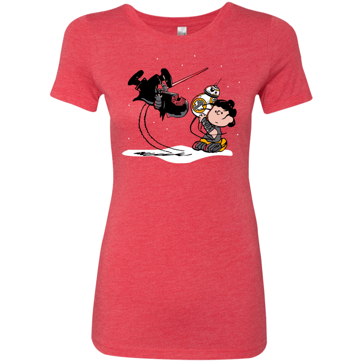 T-Shirts Vintage Red / Small Darkness Falls Women's Triblend T-Shirt