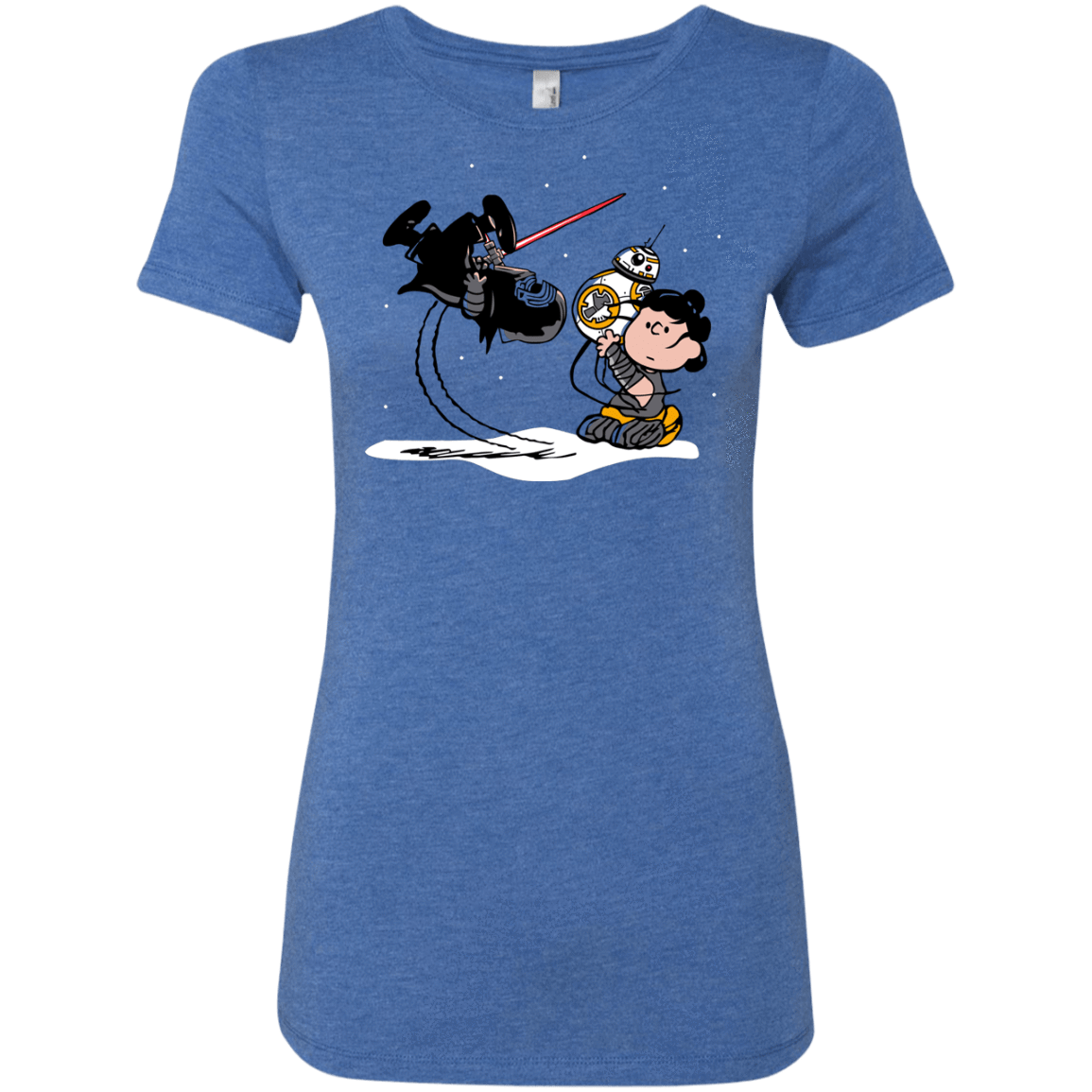 T-Shirts Vintage Royal / Small Darkness Falls Women's Triblend T-Shirt