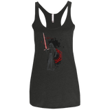 T-Shirts Vintage Black / X-Small Darkness Women's Triblend Racerback Tank