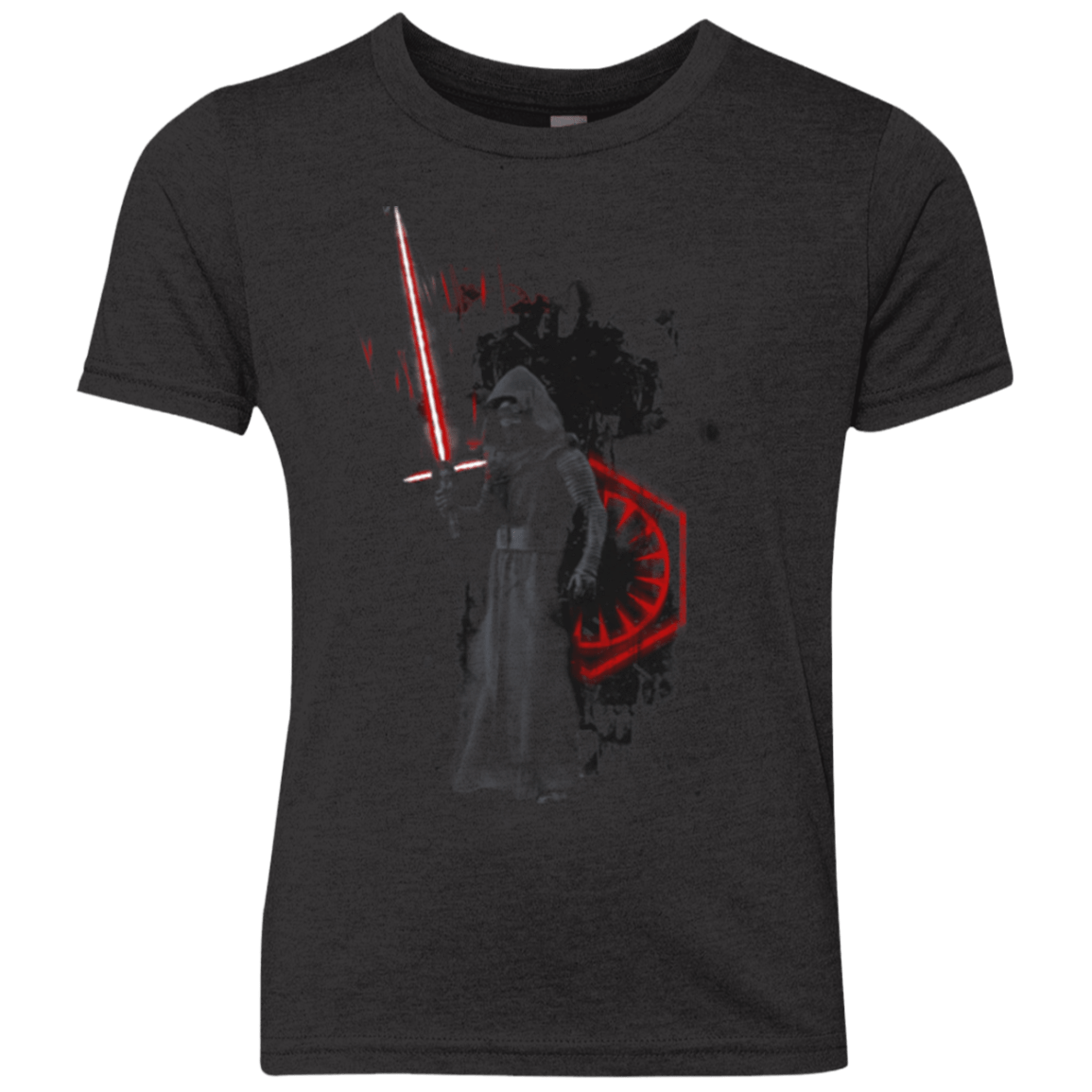 T-Shirts Vintage Black / YXS Darkness Youth Triblend T-Shirt