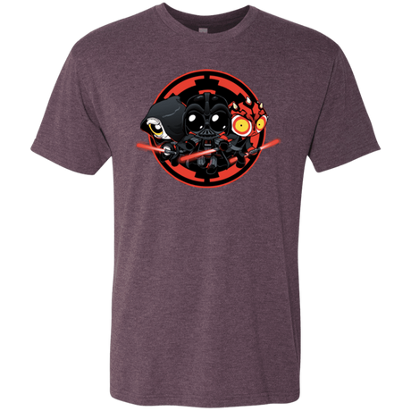 T-Shirts Vintage Purple / Small Darkside (1) Men's Triblend T-Shirt