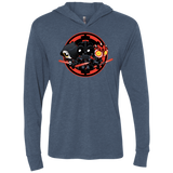 T-Shirts Indigo / X-Small Darkside (1) Triblend Long Sleeve Hoodie Tee