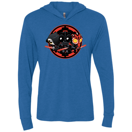 T-Shirts Vintage Royal / X-Small Darkside (1) Triblend Long Sleeve Hoodie Tee