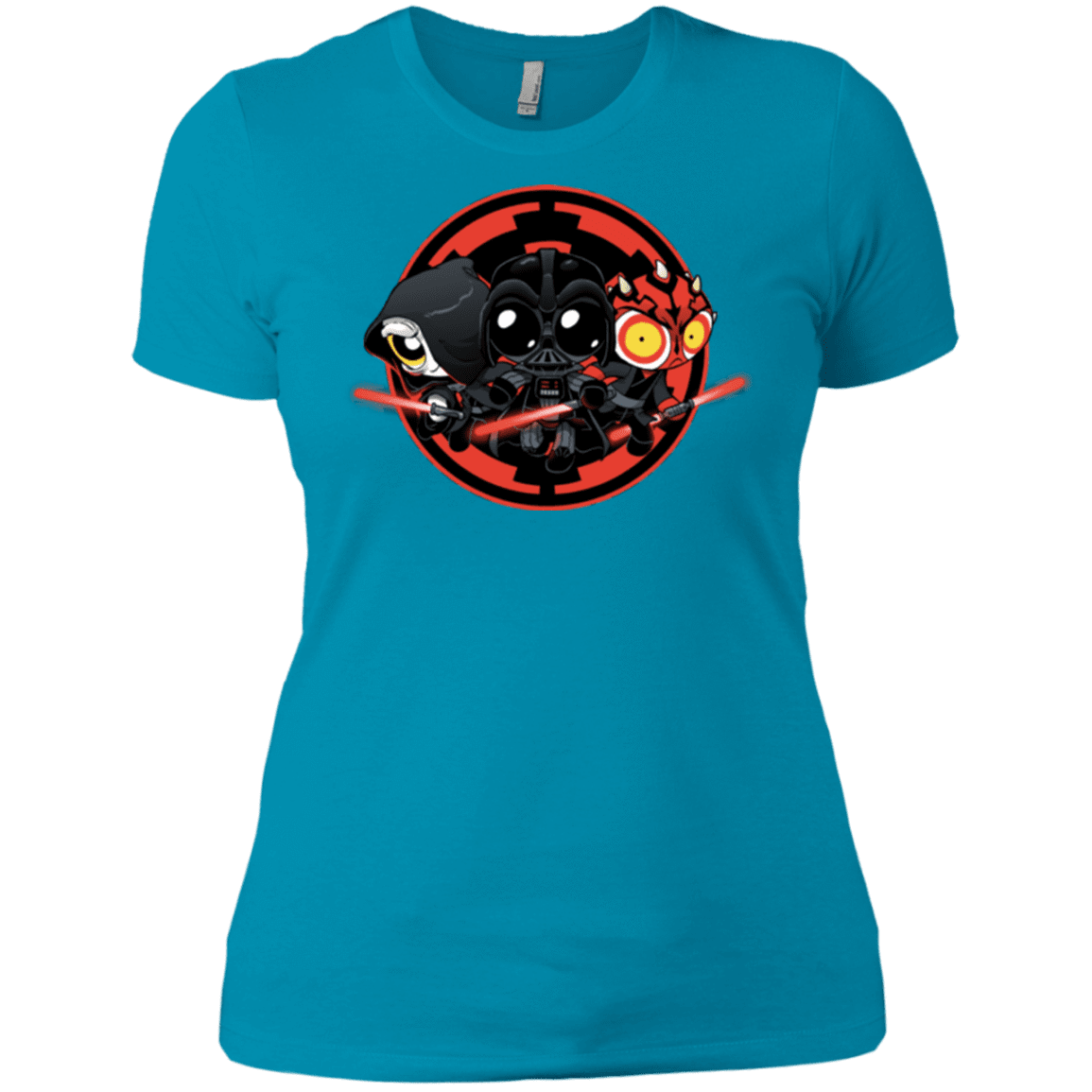 T-Shirts Turquoise / X-Small Darkside (1) Women's Premium T-Shirt