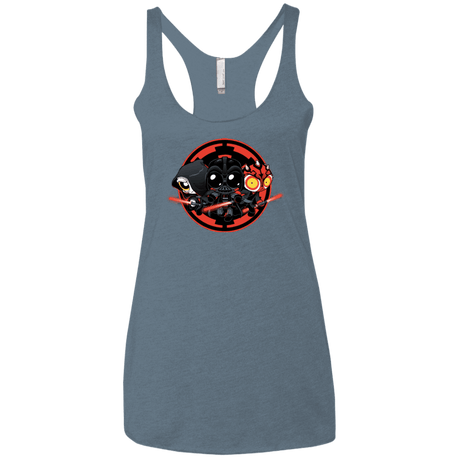 T-Shirts Indigo / X-Small Darkside (1) Women's Triblend Racerback Tank