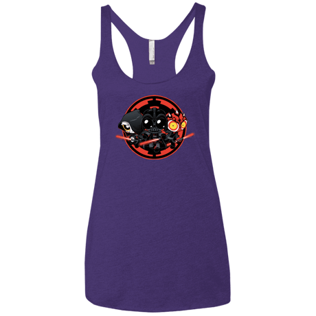 T-Shirts Purple / X-Small Darkside (1) Women's Triblend Racerback Tank