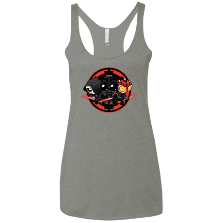 T-Shirts Venetian Grey / X-Small Darkside (1) Women's Triblend Racerback Tank