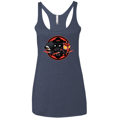 T-Shirts Vintage Navy / X-Small Darkside (1) Women's Triblend Racerback Tank