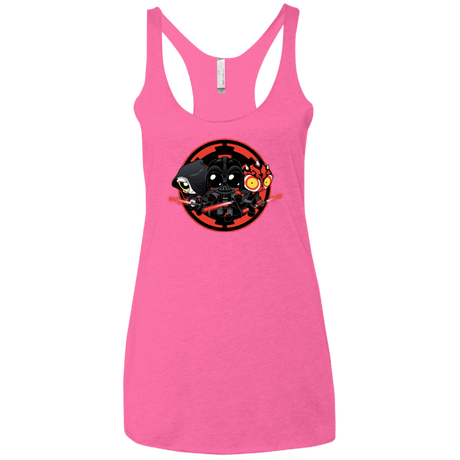 T-Shirts Vintage Pink / X-Small Darkside (1) Women's Triblend Racerback Tank