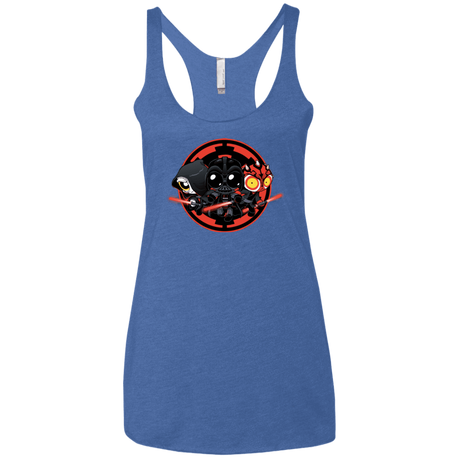 T-Shirts Vintage Royal / X-Small Darkside (1) Women's Triblend Racerback Tank