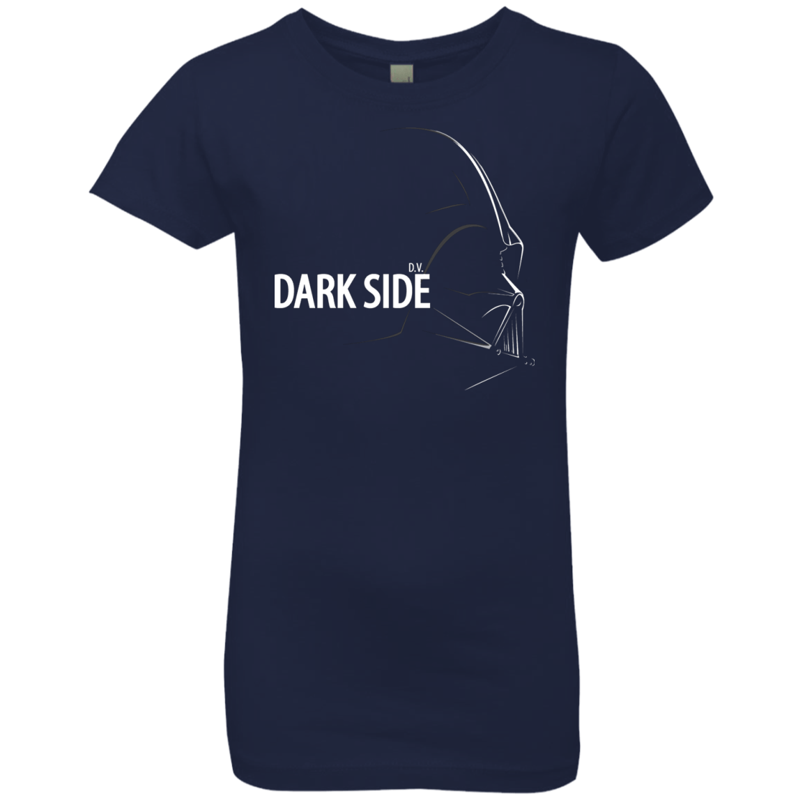 T-Shirts Midnight Navy / YXS DARKSIDE Girls Premium T-Shirt
