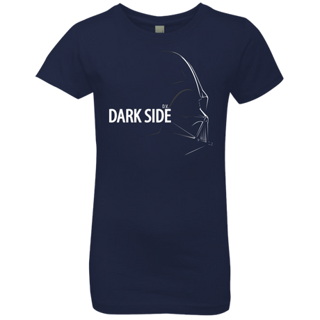 T-Shirts Midnight Navy / YXS DARKSIDE Girls Premium T-Shirt