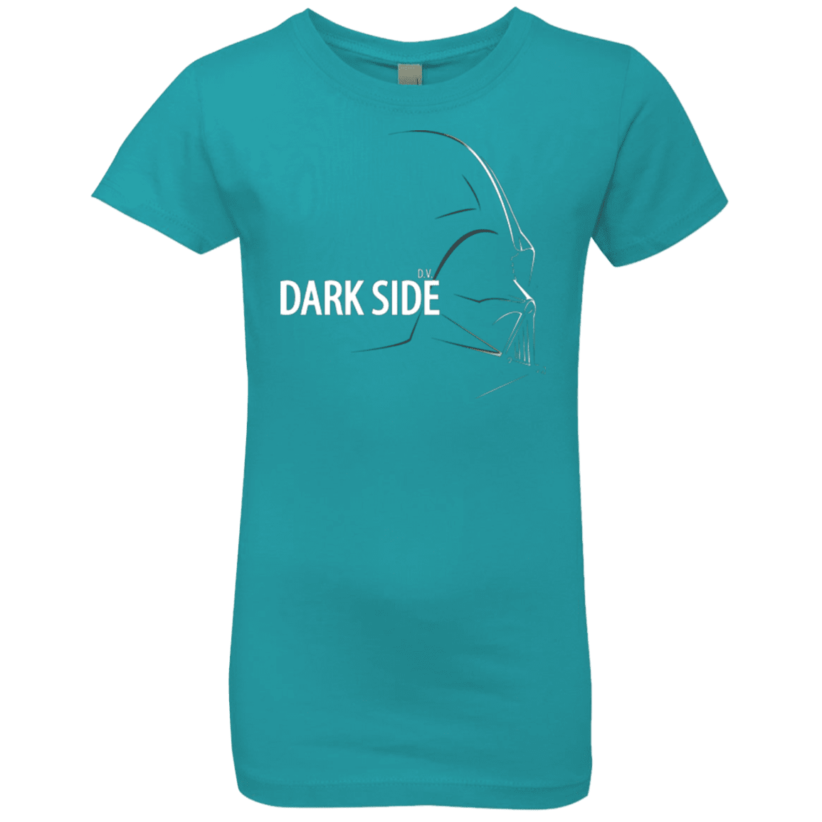 T-Shirts Tahiti Blue / YXS DARKSIDE Girls Premium T-Shirt