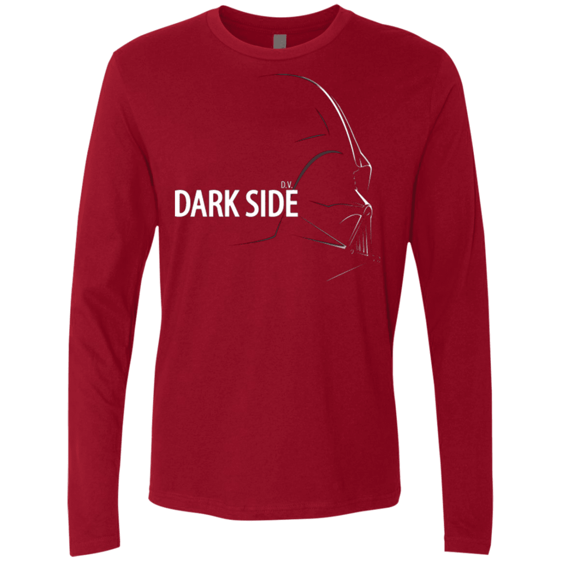 T-Shirts Cardinal / Small DARKSIDE Men's Premium Long Sleeve