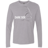 T-Shirts Heather Grey / Small DARKSIDE Men's Premium Long Sleeve
