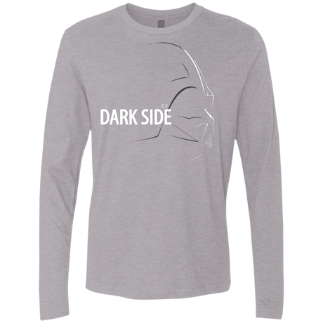 T-Shirts Heather Grey / Small DARKSIDE Men's Premium Long Sleeve