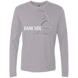 T-Shirts Heather Grey / Small DARKSIDE Men's Premium Long Sleeve