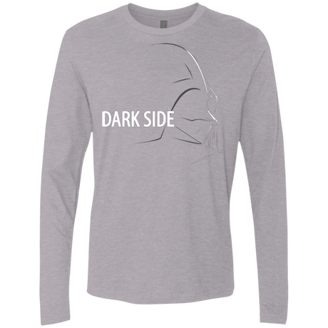 T-Shirts Heather Grey / Small DARKSIDE Men's Premium Long Sleeve