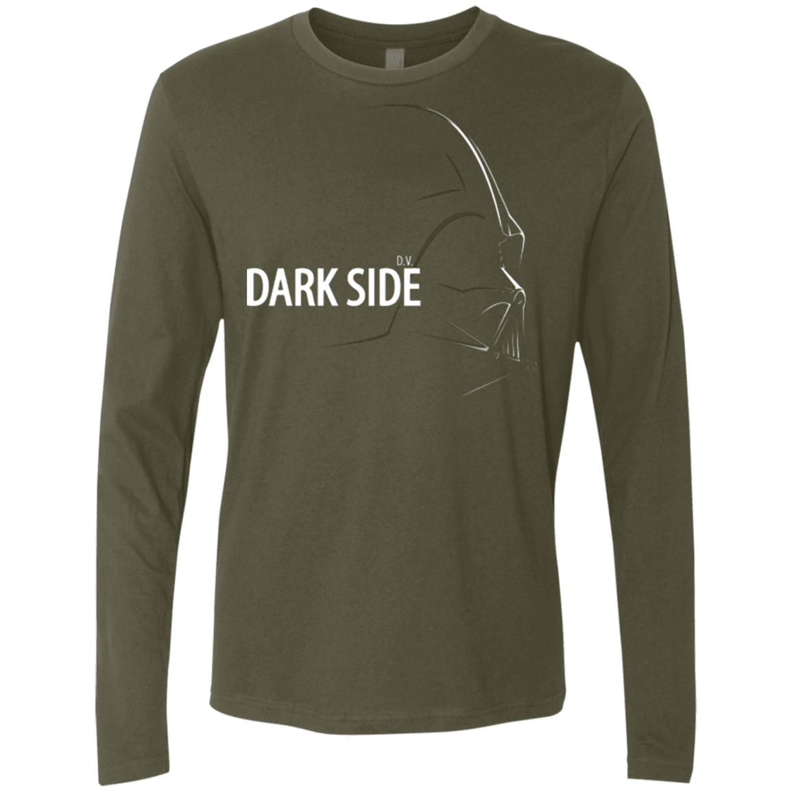 T-Shirts Military Green / Small DARKSIDE Men's Premium Long Sleeve