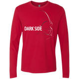 T-Shirts Red / Small DARKSIDE Men's Premium Long Sleeve