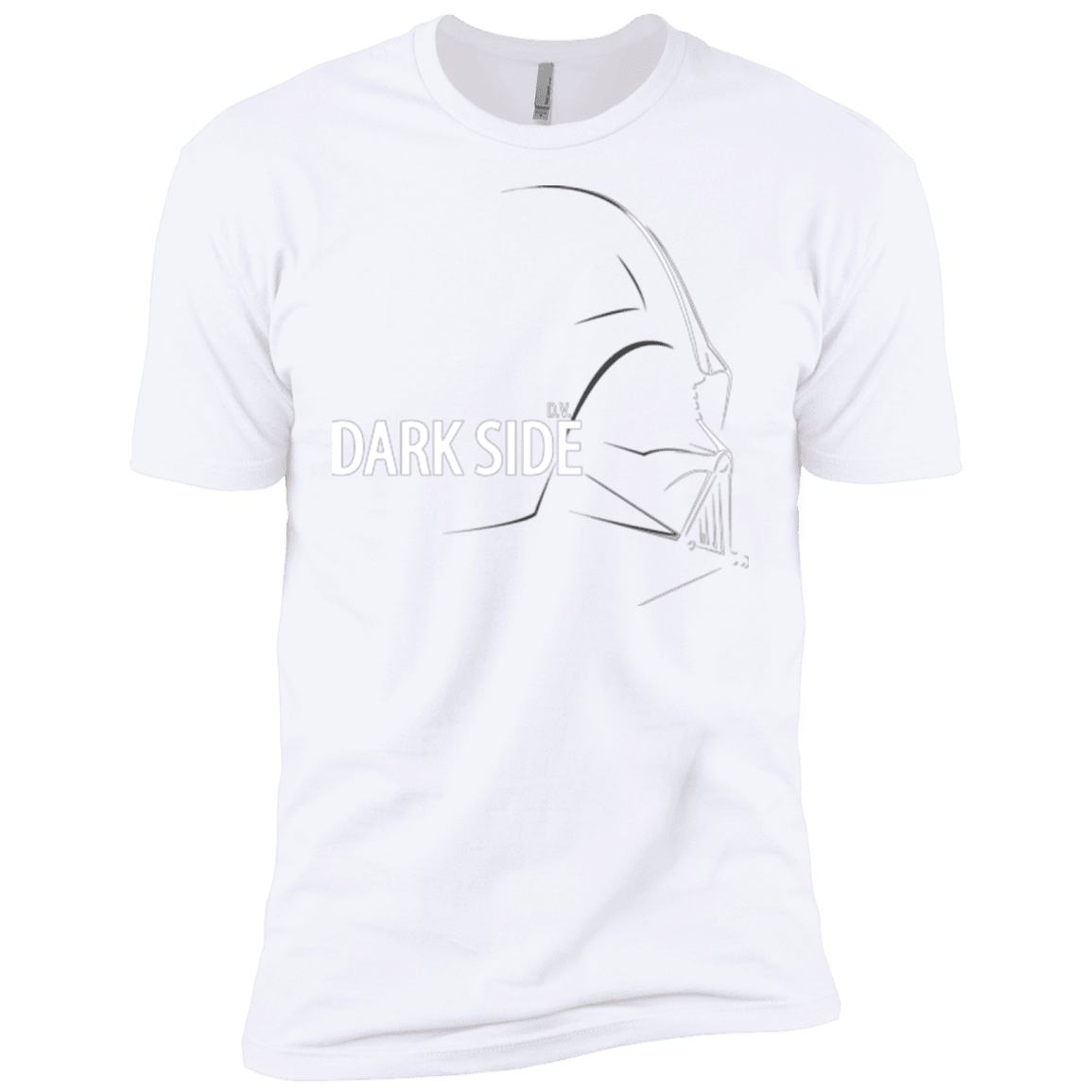 T-Shirts White / X-Small DARKSIDE Men's Premium T-Shirt