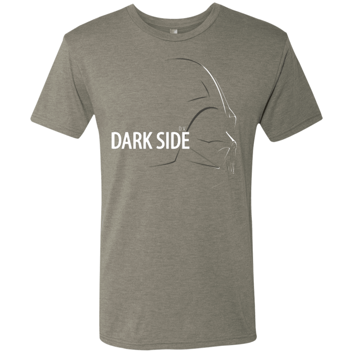 T-Shirts Venetian Grey / Small DARKSIDE Men's Triblend T-Shirt