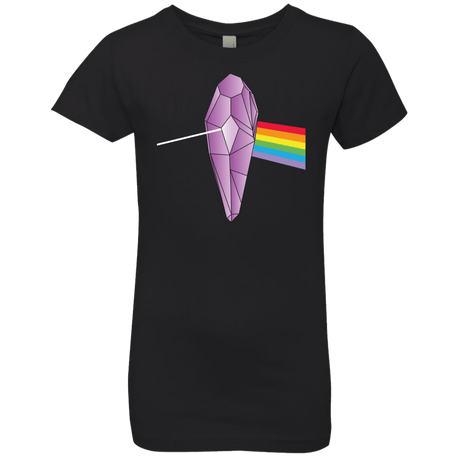 T-Shirts Black / YXS Darkside Of The Crystal Girls Premium T-Shirt