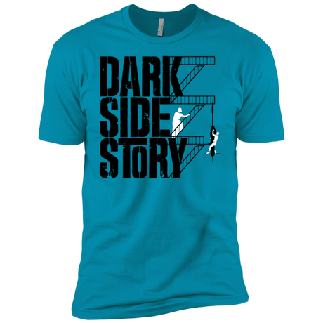 T-Shirts Turquoise / YXS DARKSIDE STORY Boys Premium T-Shirt