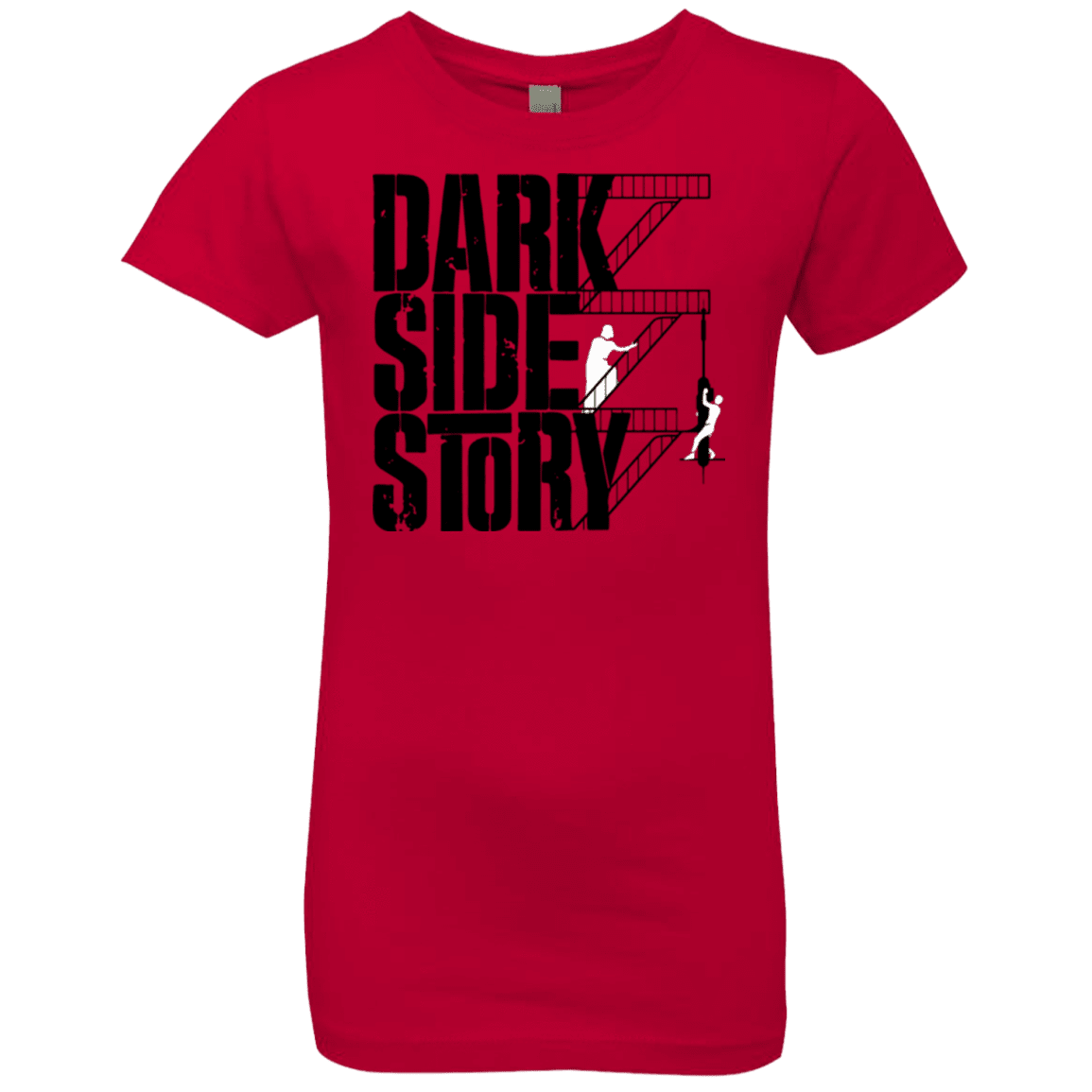 T-Shirts Red / YXS DARKSIDE STORY Girls Premium T-Shirt