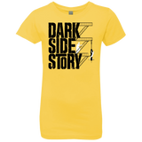 T-Shirts Vibrant Yellow / YXS DARKSIDE STORY Girls Premium T-Shirt
