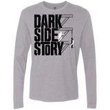 T-Shirts Heather Grey / Small DARKSIDE STORY Men's Premium Long Sleeve