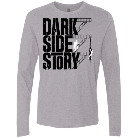 T-Shirts Heather Grey / Small DARKSIDE STORY Men's Premium Long Sleeve