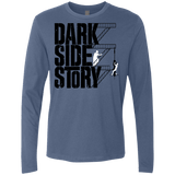 T-Shirts Indigo / Small DARKSIDE STORY Men's Premium Long Sleeve