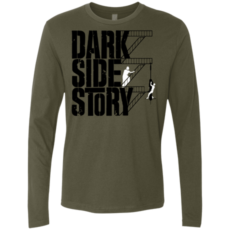 T-Shirts Military Green / Small DARKSIDE STORY Men's Premium Long Sleeve